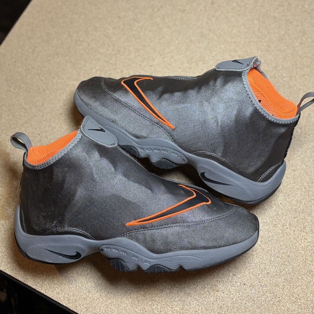 Nike Air Zoom Flight The Glove "Cool Grey" Orange Men's Size 10 Oregon State